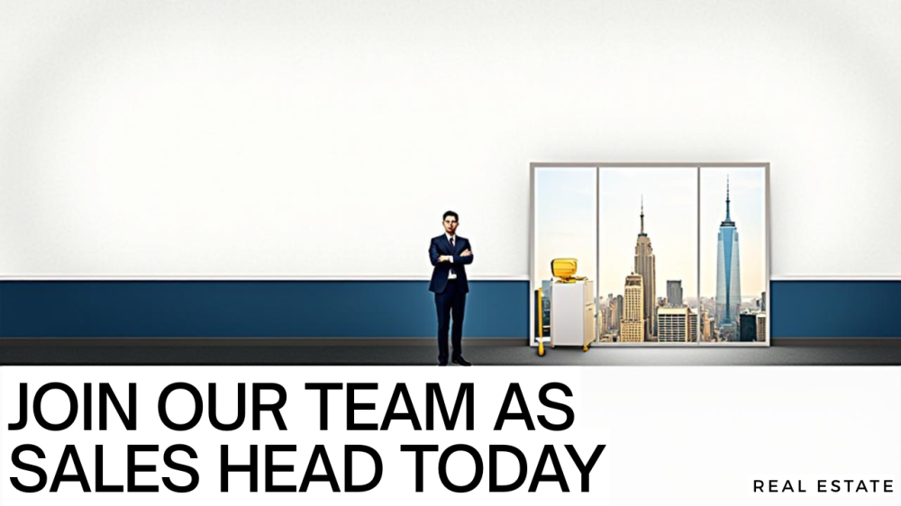 Surat's leading Real Estate Company Hiring for Sales Head 