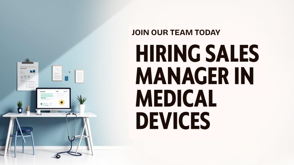 Leading Medical Devices Manufacturing Company Hiring For Sales Manager 