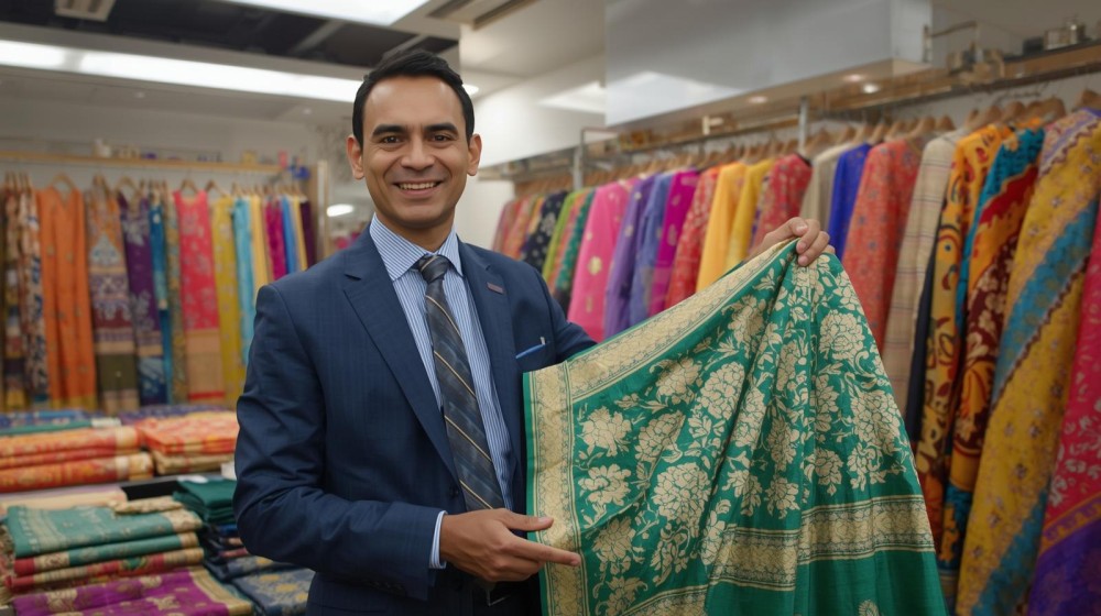 Leading Saree Manufacturing company looking for a Salesman