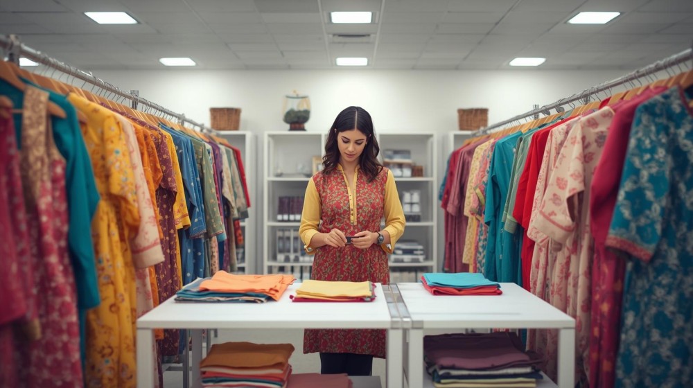 Leading Kurti Manufacturing company hiring for Merchandiser